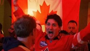 Trudeau Takes Jab At Trump After Hockey Win