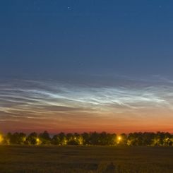 Noctilucent Clouds Over Germany