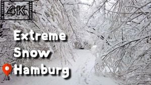 Hamburg Faces Snowfall Amid Serious Air Quality Concerns