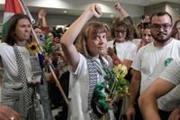 Greta Thunberg lands in Greece with Gaza flotilla activists deported from Israel
