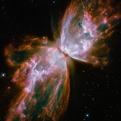 The Butterfly Nebula from Upgraded Hubble