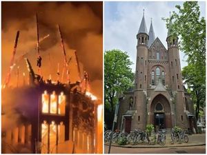 Historic Amsterdam Church Destroyed In New Year Fire