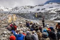 In Nepal, scientists and spiritual leaders honor a dying glacier