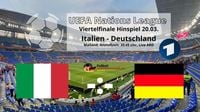 Video: Länderspiel Deutschland gegen Italien: Wer sichert sich das Ticket für das Final Four? - Die Fußball Weltmeisterschaft 2022