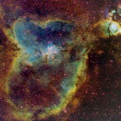 IC 1805: Light from the Heart