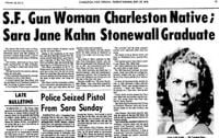 West Virginia native Sara Jane Moore, attempted assassin of President Ford, dies at 95 - WV MetroNews