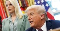 Trump Threatens Reporter When Asked About Bondi’s “Hate Speech” Remark