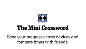 Saturday New York Times Mini Crossword Challenges Solvers