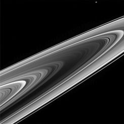 Saturn's Rings from the Other Side