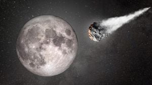 NASA Tracks Asteroid 2024 YR4's Potential Moon Impact