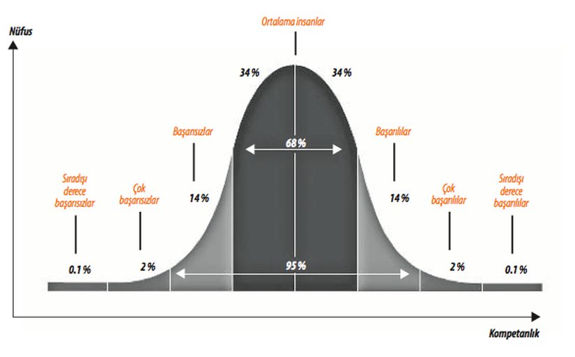 Tipik bir çan eğrisi...