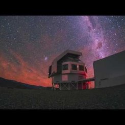 Magellan Teleskoplarının Üzerinde Hareketli Bir Gece