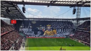 Outrage Over Fan Banner At Köln Football Match