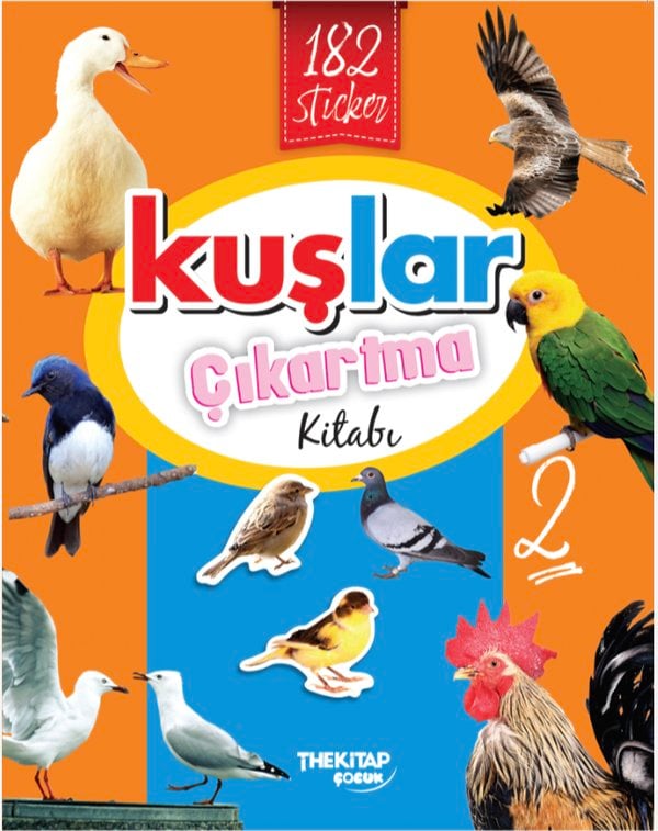 Kuşlar Çıkartma Kitabı- 2
