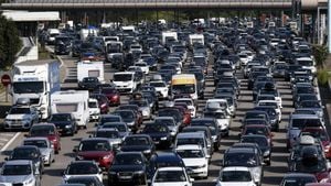 Heavy Traffic Expected On French Roads During Winter Break