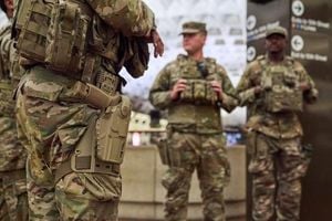 Armed Troops Patrol Washington As Protests Persist