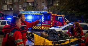 Russian Strikes Plunge Kyiv Into Darkness As Winter Nears