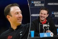 Pitino family makes March Madness history with New Mexico’s win over Marquette