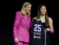 WNBA Draft 2025: UConn's Kaitlyn Chen selected by Valkyries after going to draft to support Paige Bueckers