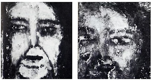 çekilen hayalet yüzlerden birkaçı