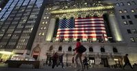 Wall Street pushes higher as threat of US government shutdown looms
