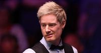 Neil Robertson and Barry Hawkins suffer shock exits on dramatic Crucible night