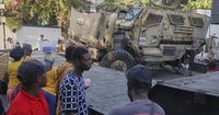 Armored vehicle accident in Haiti kills 2 and injures 8 Kenyan police officers