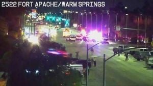 Police Respond To Homicide Investigation In Southwest Las Vegas