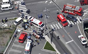 Series Of Traffic Accidents Flares Up Across Japan