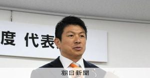 Sanseito Party Re-elects Sohei Kamiya As Leader
