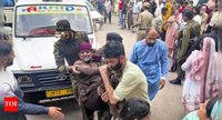 Four dead as bus falls into Poonch gorge | India News - The Times of India