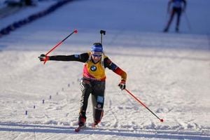 Jeanmonnot Loses By Two-Tenths In Oslo Sprint