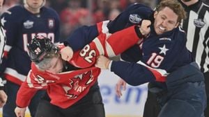 Trump Sparks Tensions Ahead Of U.S.-Canada Hockey Final