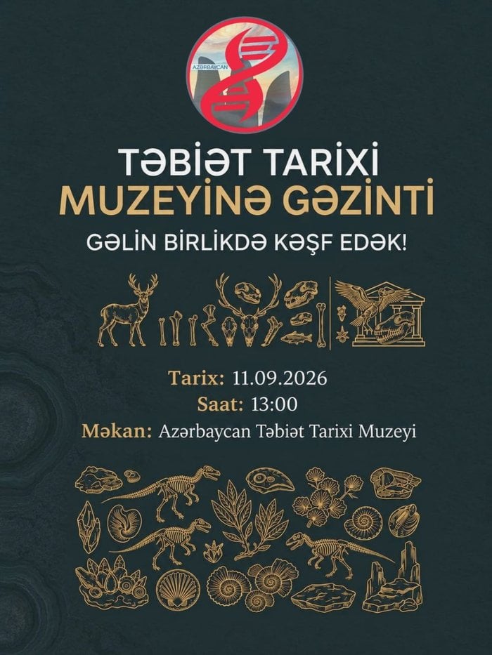Təbiət Tarixi Muzeyinə Gəzinti