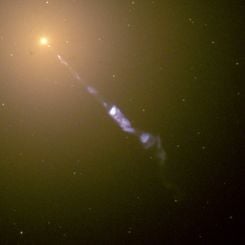 A Jet from Galaxy M87