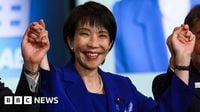 Sanae Takaichi set to become Japan's first female prime minister