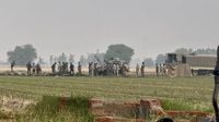 1 civilian dead, 9 injured as unidentified aircraft crashes in village near Bathinda Air Force base