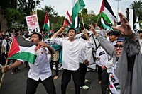 Pro-Palestinian protests on the 2-year anniversary of Hamas’ attack on Israel