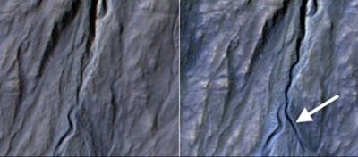 Mars'taki Yeni Su Kanalı!