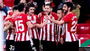 Athletic Bilbao Crushes Valladolid 7-1 To Boost Champions League Hopes