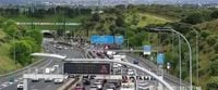 Una incidencia en la M-40 de Madrid por el desprendimiento de un túnel provoca largos atascos
