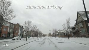 Edmonton Braces For Significant Snowfall Thursday