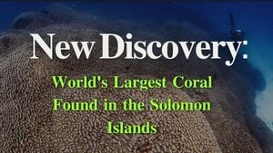 World's Largest Coral Reef Revealed Off Solomon Islands