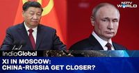 Video | Xi Jinping Arrives In Moscow For Victory Day Celebrations & Talks With Putin