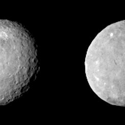  Dark Craters and Bright Spots Revealed on Asteroid Ceres 