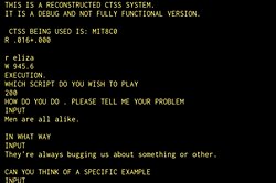 Dünyanın İlk Sohbet Botu ELIZA Yeniden Canlandırıldı.
