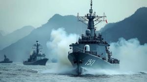 Taiwan Heightens Alert Over Chinese Naval Maneuvers