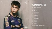 Starting XI presented by Modelo: LA Galaxy at Houston Dynamo FC | September 6, 2025 | LA Galaxy