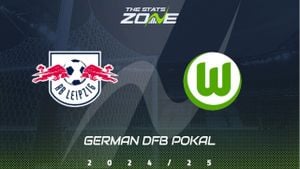 RB Leipzig Meets VfL Wolfsburg In DFB-Pokal Showdown