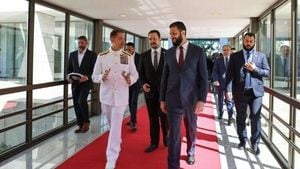 US And Syrian Leaders Hold Historic Talks In Damascus